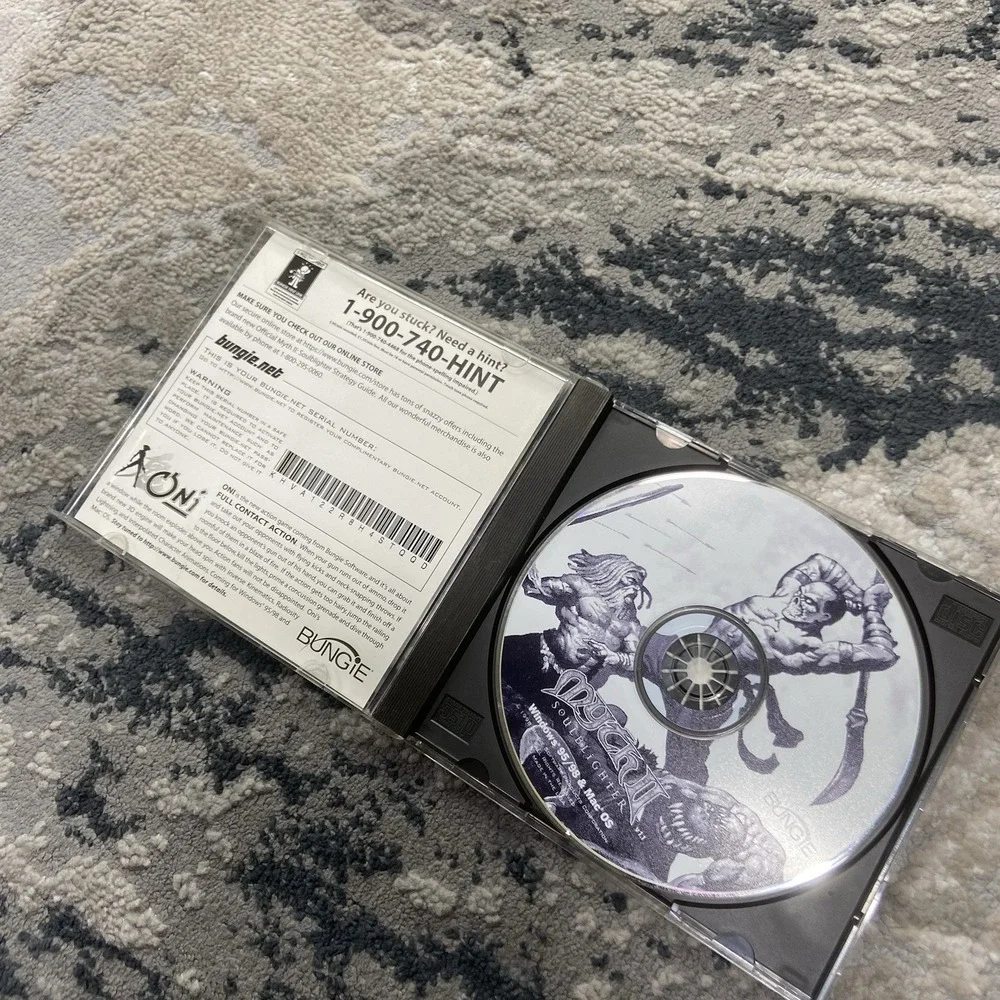 Myth II (2) Soulblighter Jewel Case‎ Mac Operating System Windows 95/98 PC